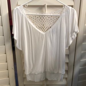 Blouse – white with accent